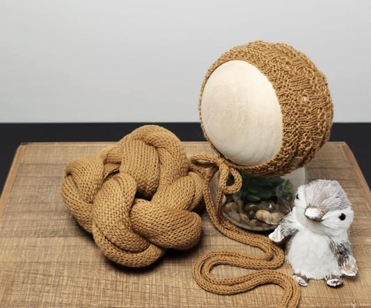 Cloud Bonnet & Wrap Set