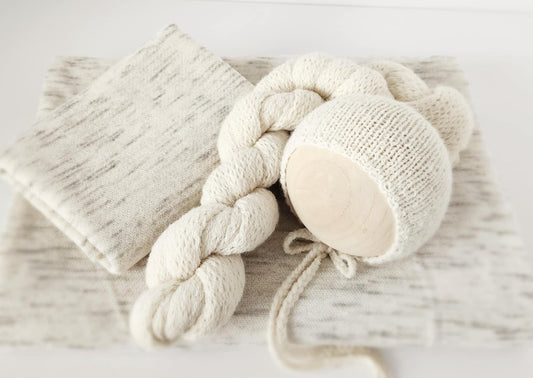 Neutral Backdrop, Stretch Wrap, Bonnet & Wrap Sets