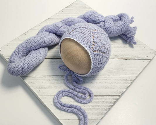 Blossom Bonnet & Wrap Set