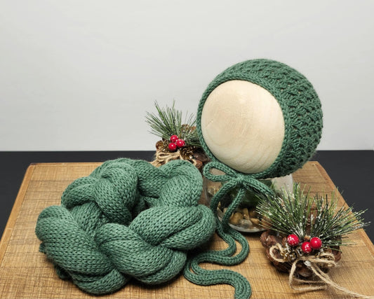 Waverley Bonnet & Wrap Set