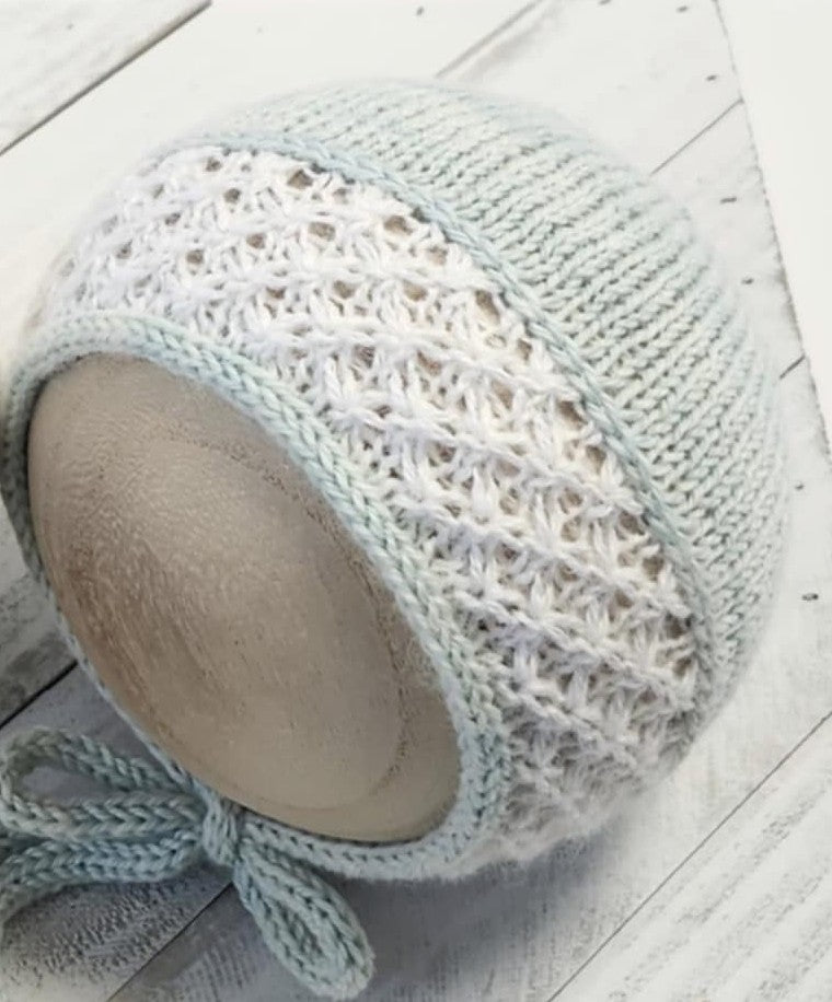Newborn Flora Bonnet