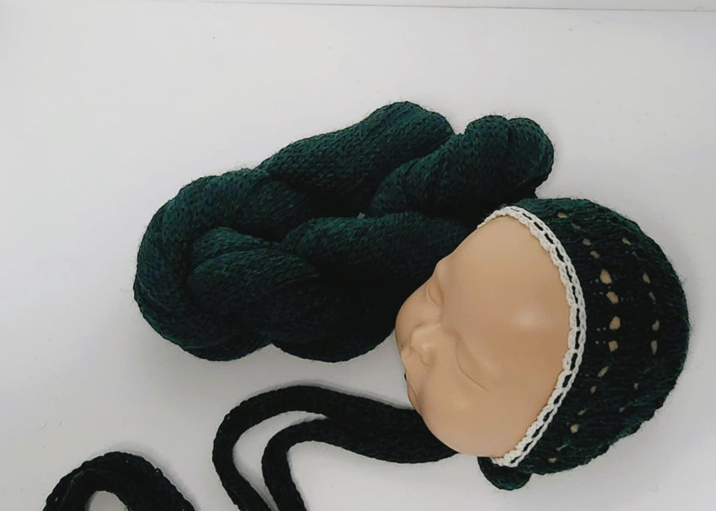 Aurora Bonnet with Chiffon Ties