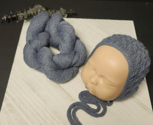 Rebi Bonnet & Wrap Set