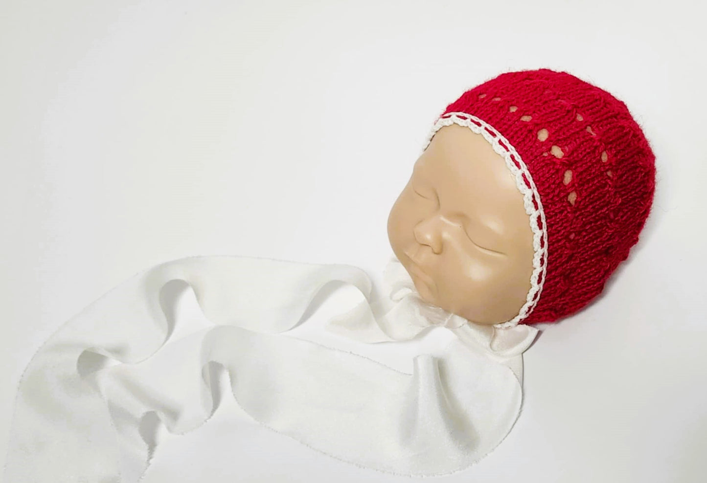 Aurora Bonnet with Chiffon Ties
