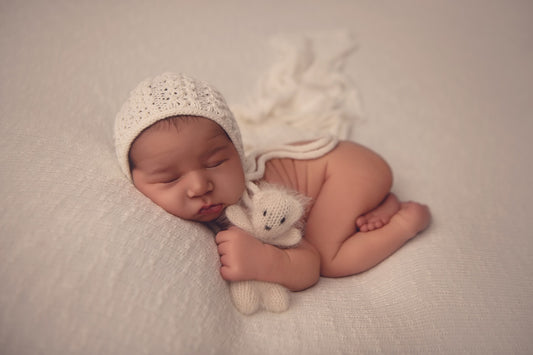 Newborn Clarke Cable Bonnet