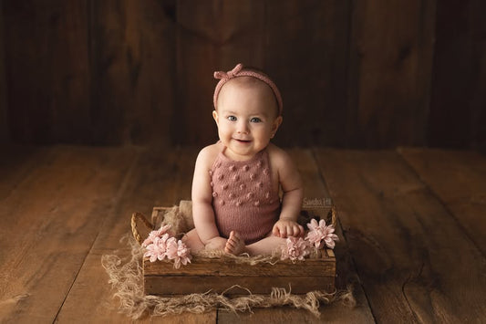 Eleanor Romper and Headband RTS