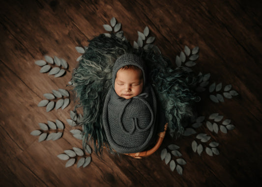 Edison Bonnet & Wrap Set