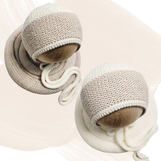 Ceci Bonnet & Wrap Set