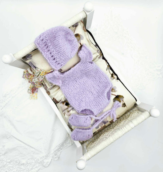 Jill Romper, Bonnet & Ballet Slippers