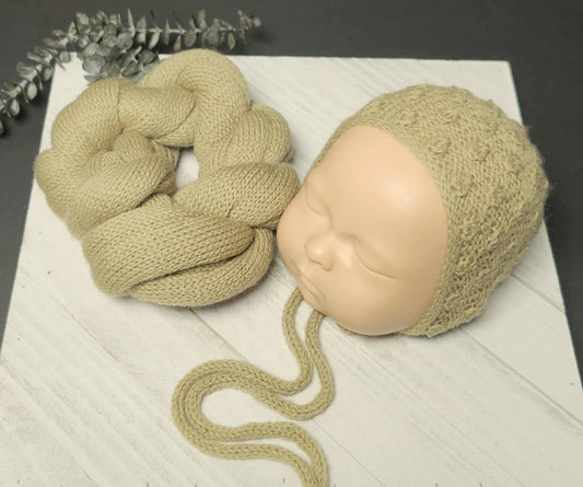 Sydney Bonnet & Wrap Set