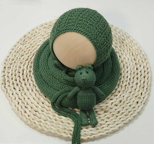 Edison Bonnet & Wrap 80"+