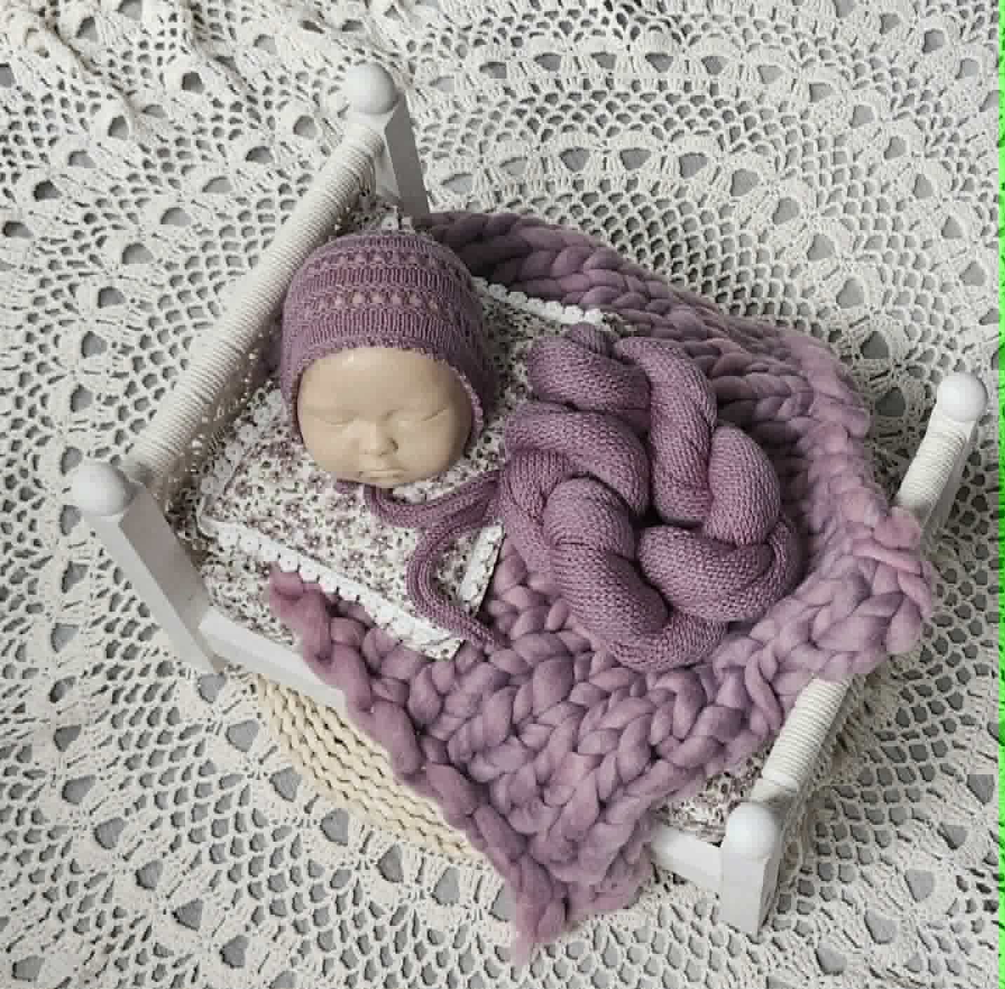 Rosalie Bonnet & Wrap Set