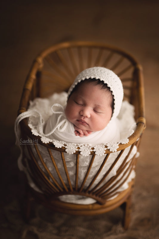 Pebbles Newborn Bonnet