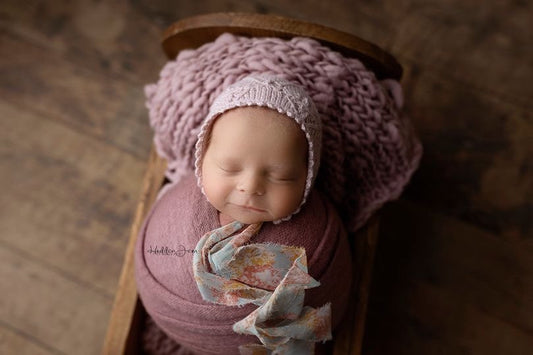 Newborn Blossom Bonnet MTO