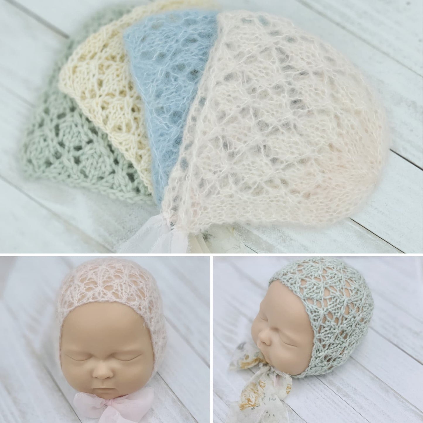 Newborn Victoria Bonnet