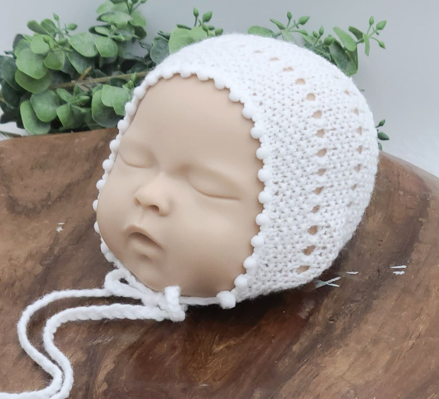Pebbles Newborn Bonnet