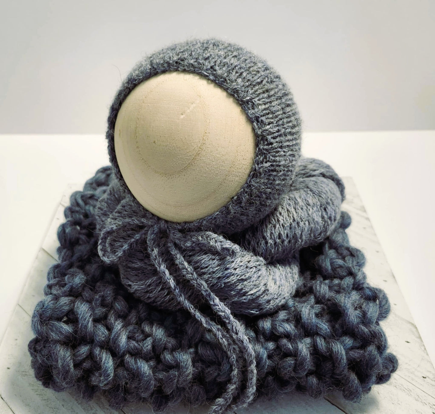 Basic Bonnet & Wrap Set