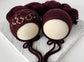 Burgundy Beau or Lillibet Knit Bonnet, Knit Wrap, Backdrop & Stretch Wrap