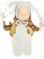 Newborn Short Overalls, Bunny Bonnet & Bunny