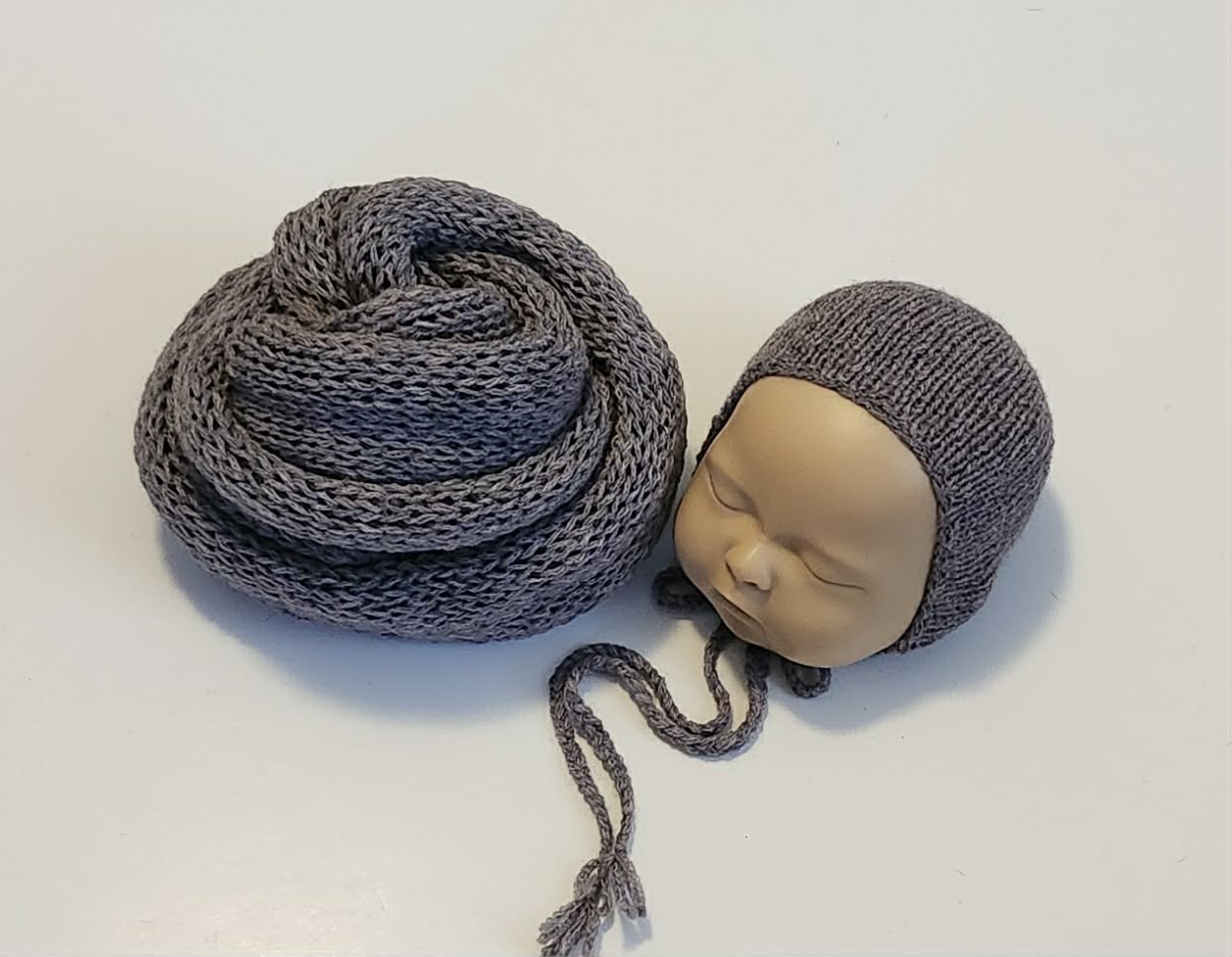 Basic Bonnet & Wrap Set