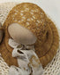Victoria Bonnet & Wrap80"+ in Golden Hour