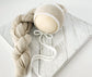 Ceci Bonnet & Wrap Set