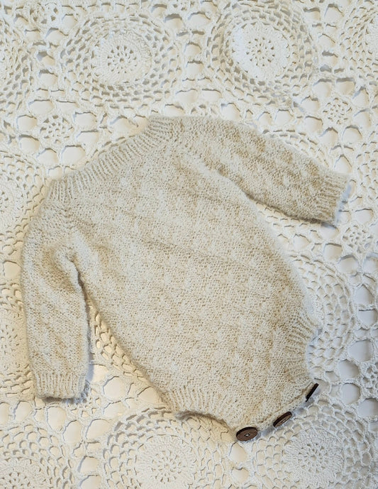 The Heirloom Alpaca Romper(Newborn)
