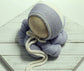 Ceci Bonnet & Wrap Set