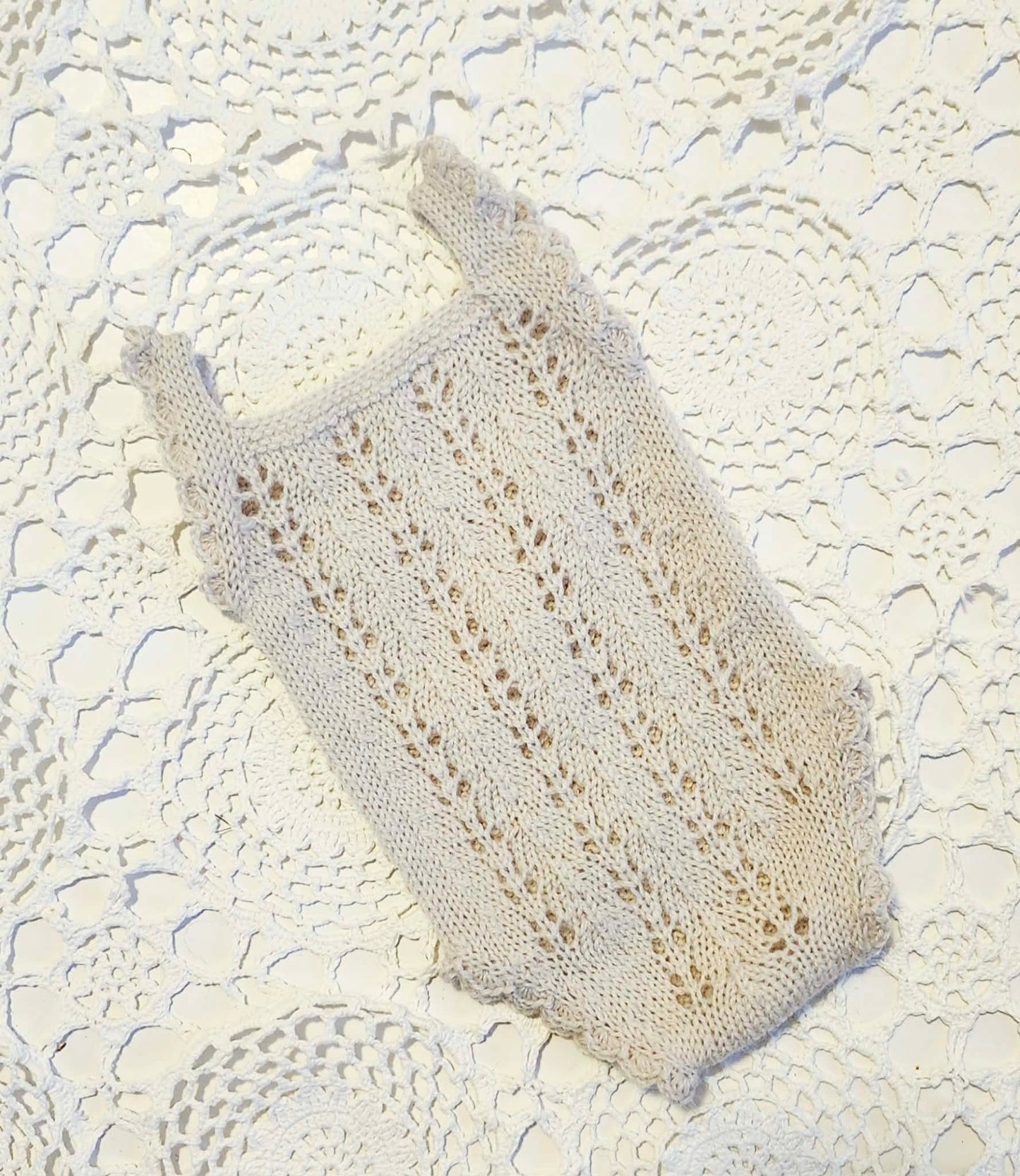 Heirloom Lea Lace Newborn Romper