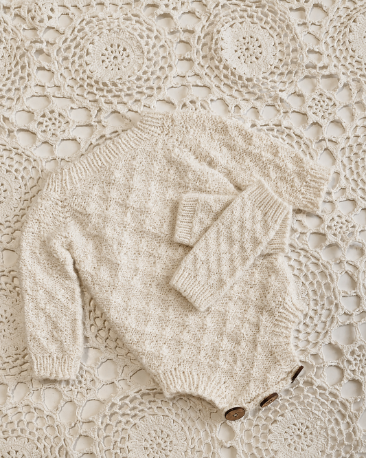 The Heirloom Alpaca Romper(Newborn) with Leg Warmer Option
