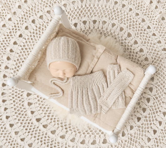 The Meadow Bonnet, Diaper Cover & Leg Warmers Collection