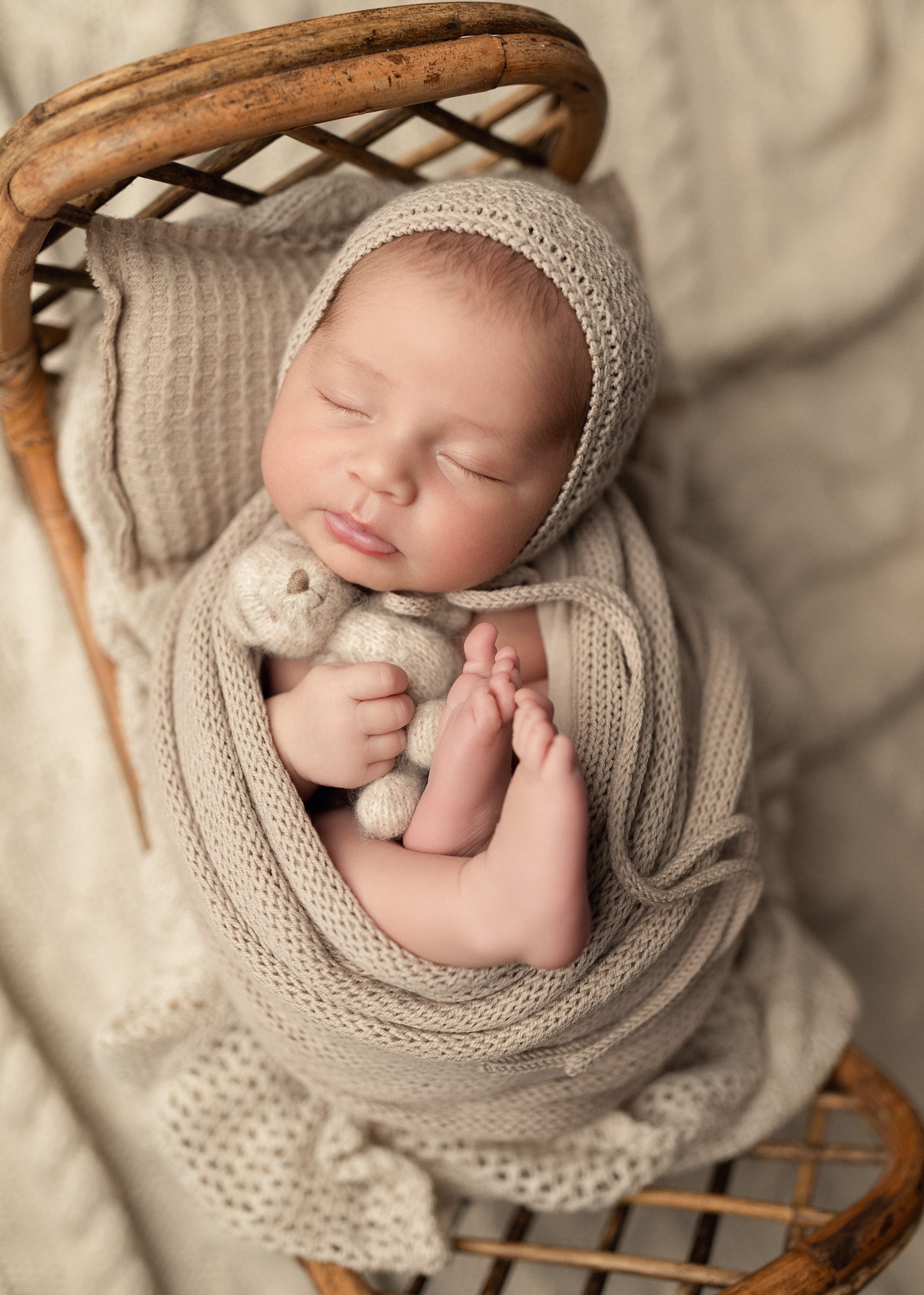 Bailey Bonnet & Wrap Set