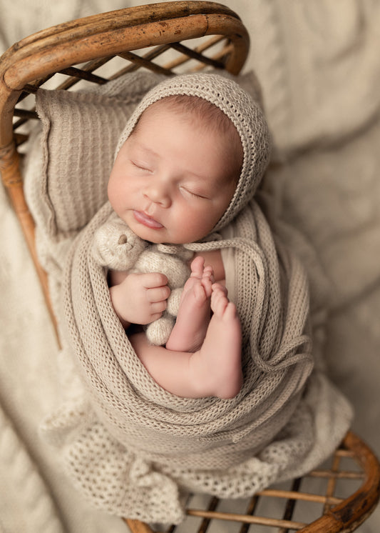 Bailey Bonnet & Wrap Set