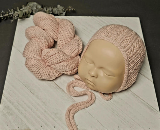 Brooklyn Bonnet & Wrap Set