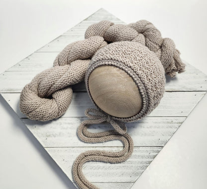 Bailey Bonnet & Wrap Set