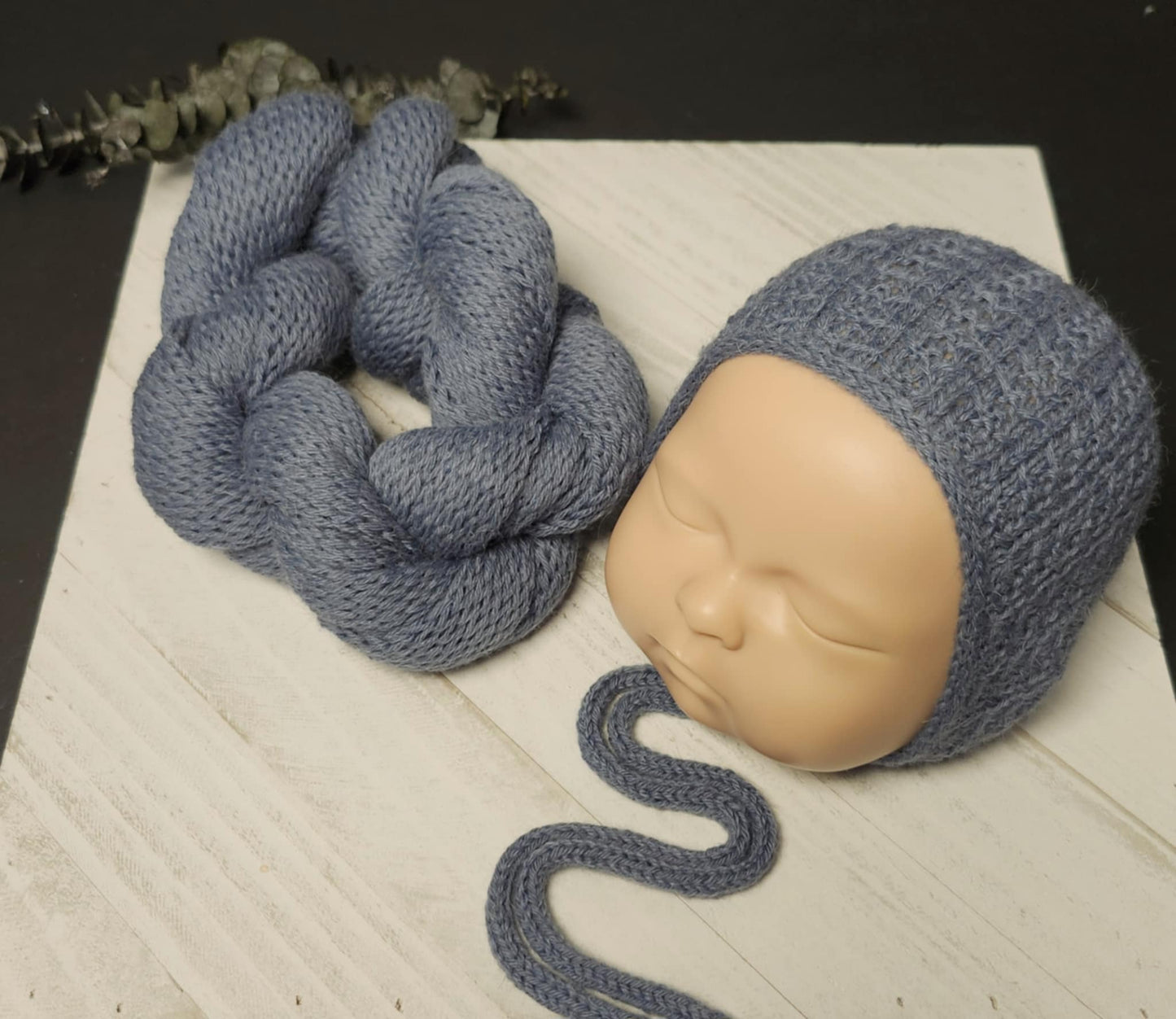 Edison Bonnet & Wrap Set