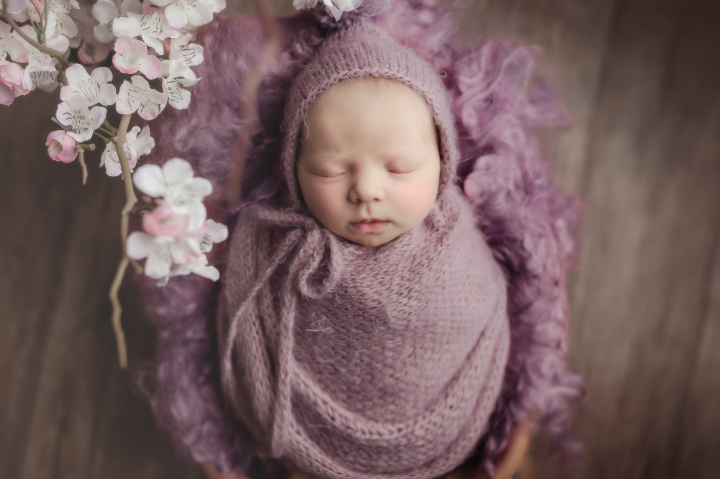 Pompom Bonnet & Wrap Sets PREORDER