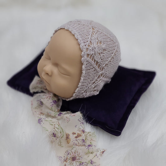 Newborn Blossom Bonnet RTS