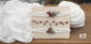 Off White Wrap with Over Wrap & 3 Set Tiebacks MTO