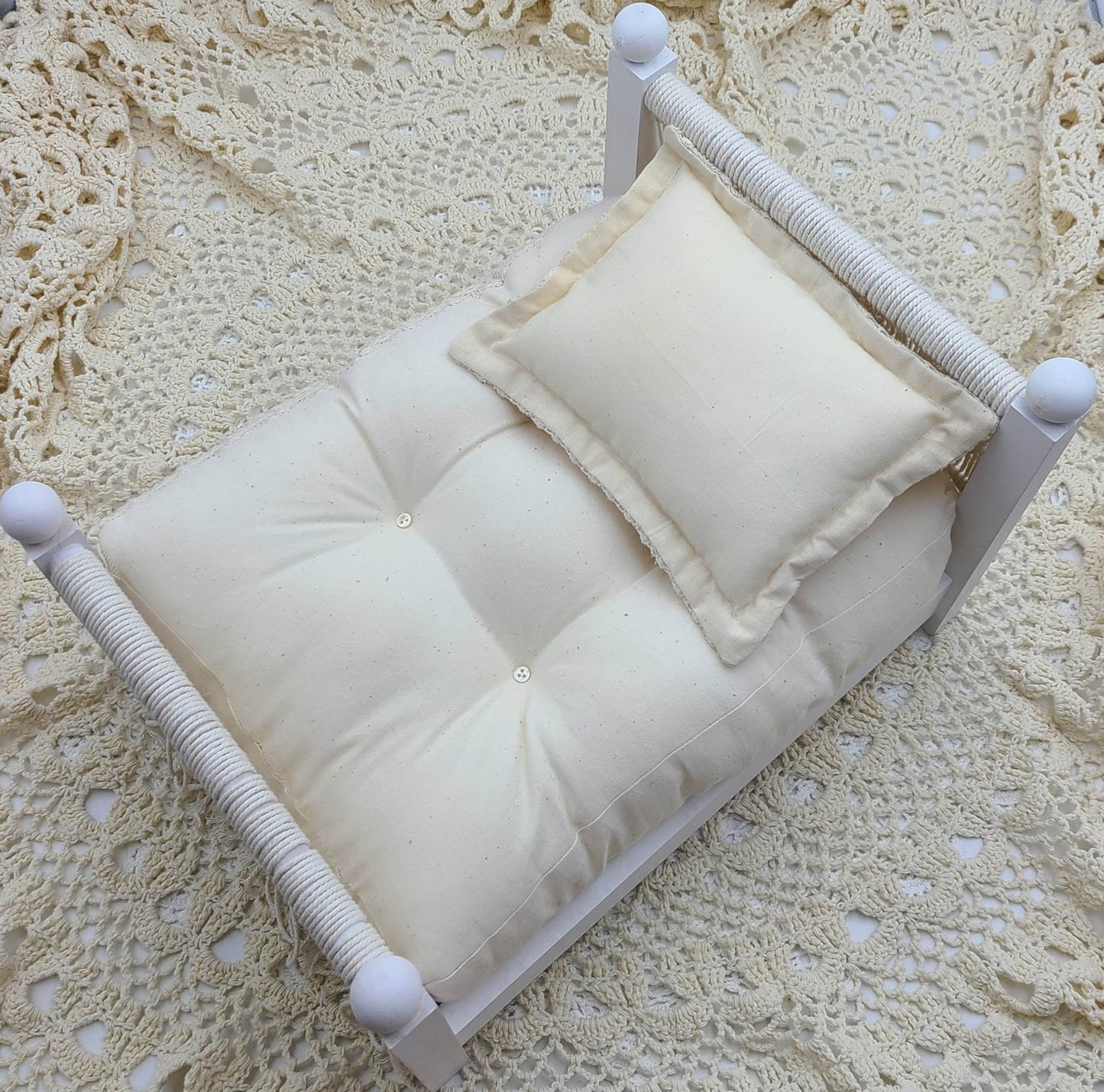 Prop Bed Mattress and Pillow Set