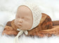 Newborn Clarke Cable Bonnet