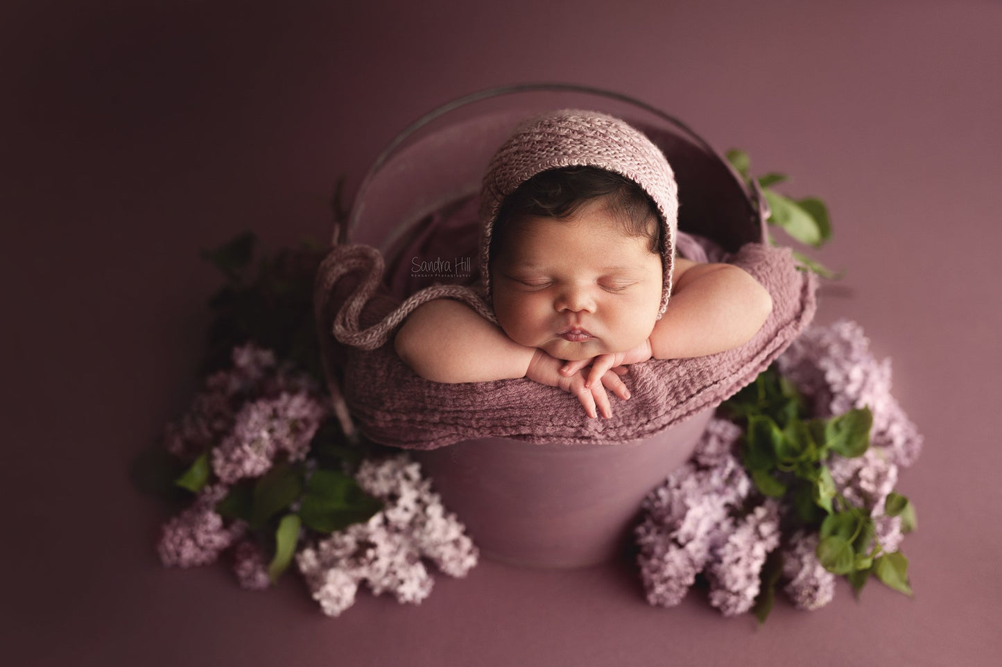 Newborn Sara Bonnet(some colours have option to add on Ballet Slippers)