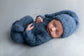 Footed Sleeper with option of choice of hat PREORDER